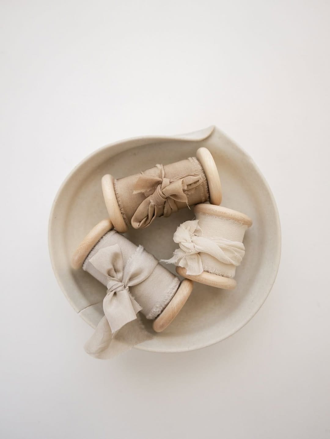Post 6 by Stella Wolfe | Curated Hand-Dyed Silk Ribbon on Instagram (image)
