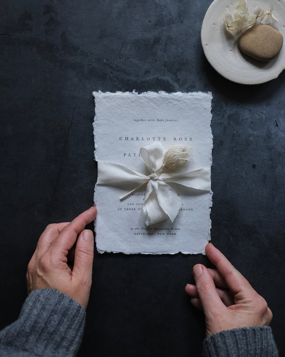 Post 1 by Stella Wolfe | Curated Hand-Dyed Silk Ribbon on Instagram (image)