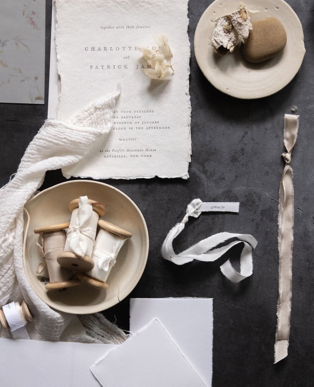 Post 4 by Stella Wolfe | Curated Hand-Dyed Silk Ribbon on Instagram (carousel)