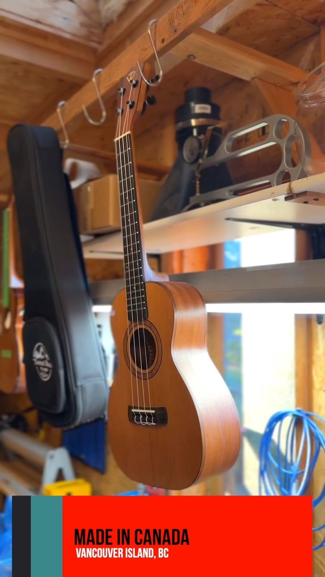Post 9 by Twisted Wood Guitars on Instagram (video)