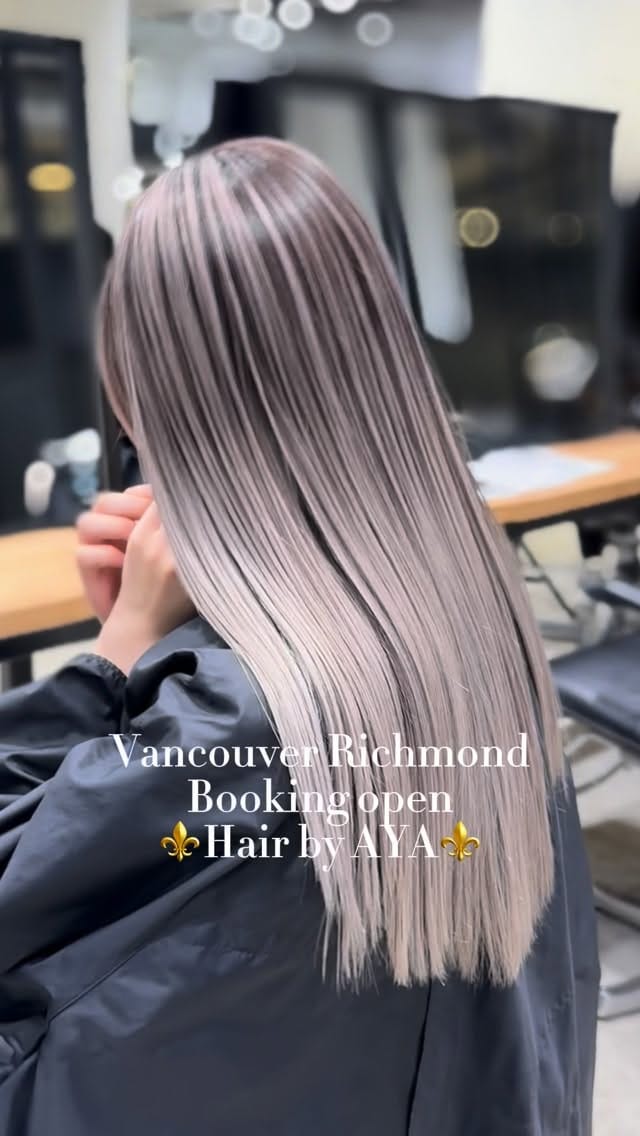 Post 8 by 𝐀𝐘𝐀🇨🇦Vancouver Hair Artist🇨🇦バンクーバー美容師 on Instagram (video)