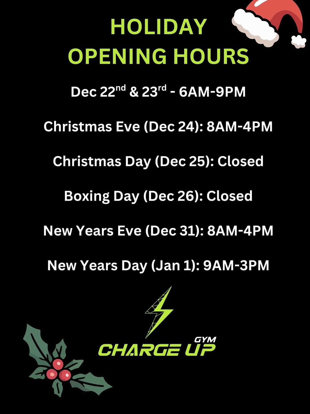 Post 2 by Charge Up Gym ⚡ on Instagram (image)