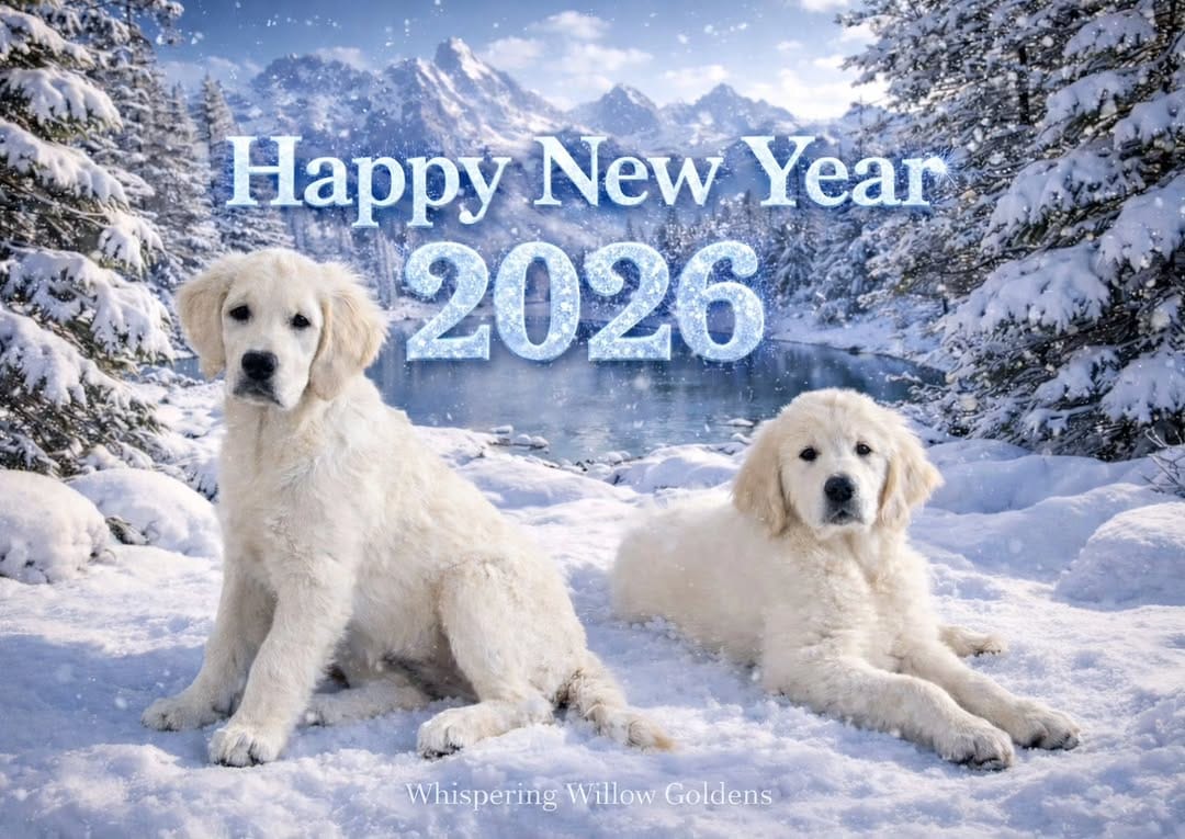 Post 7 by Nancy Sabiston~Whispering Willow Goldens on Instagram (image)
