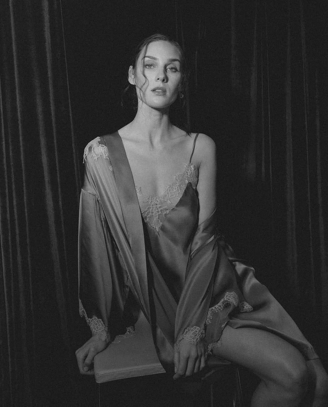 Post 4 by NK IMODE  | Silk and Lace Lingerie and Loungewear on Instagram (image)
