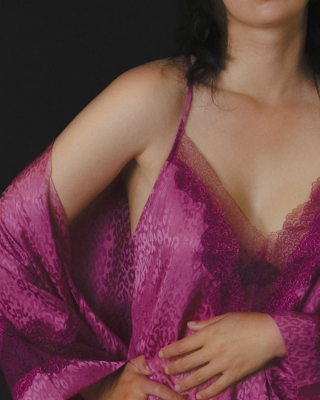 Post 10 by NK IMODE  | Silk and Lace Lingerie and Loungewear on Instagram (image)