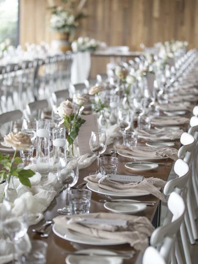 Post 3 by Cloth & Confetti | Wedding Event Hire Melbourne on Instagram (carousel)