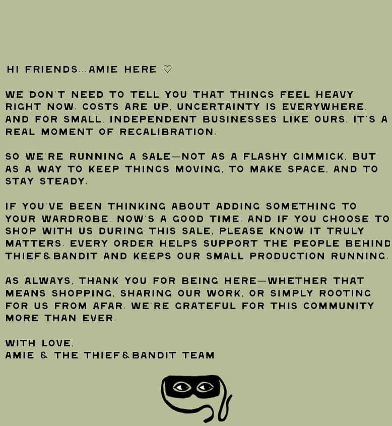 Post 1 by Thief&Bandit on Instagram (carousel)