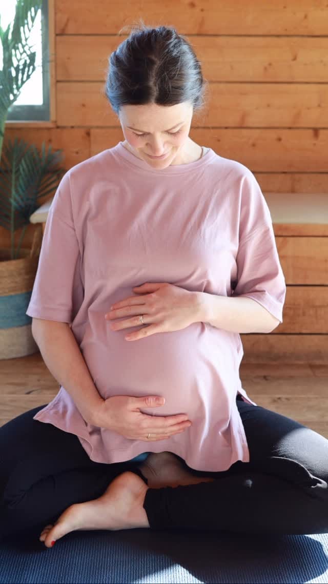 Post 10 by Clare Maddalena ~ Yoga for Pregnancy on Instagram (video)