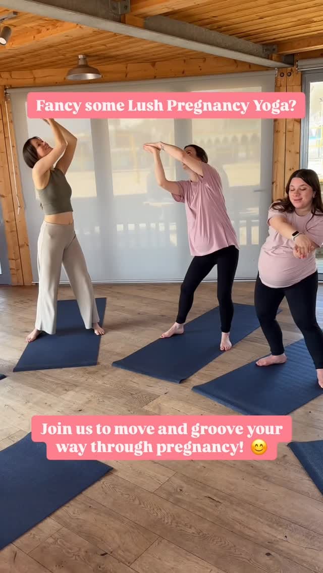 Post 9 by Clare Maddalena ~ Yoga for Pregnancy on Instagram (video)