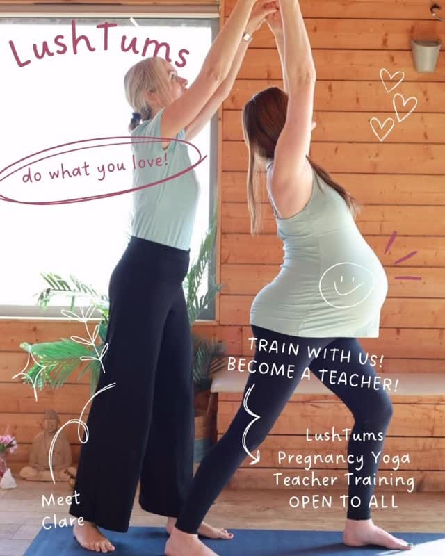 Post 1 by Clare Maddalena ~ Yoga for Pregnancy on Instagram (video)