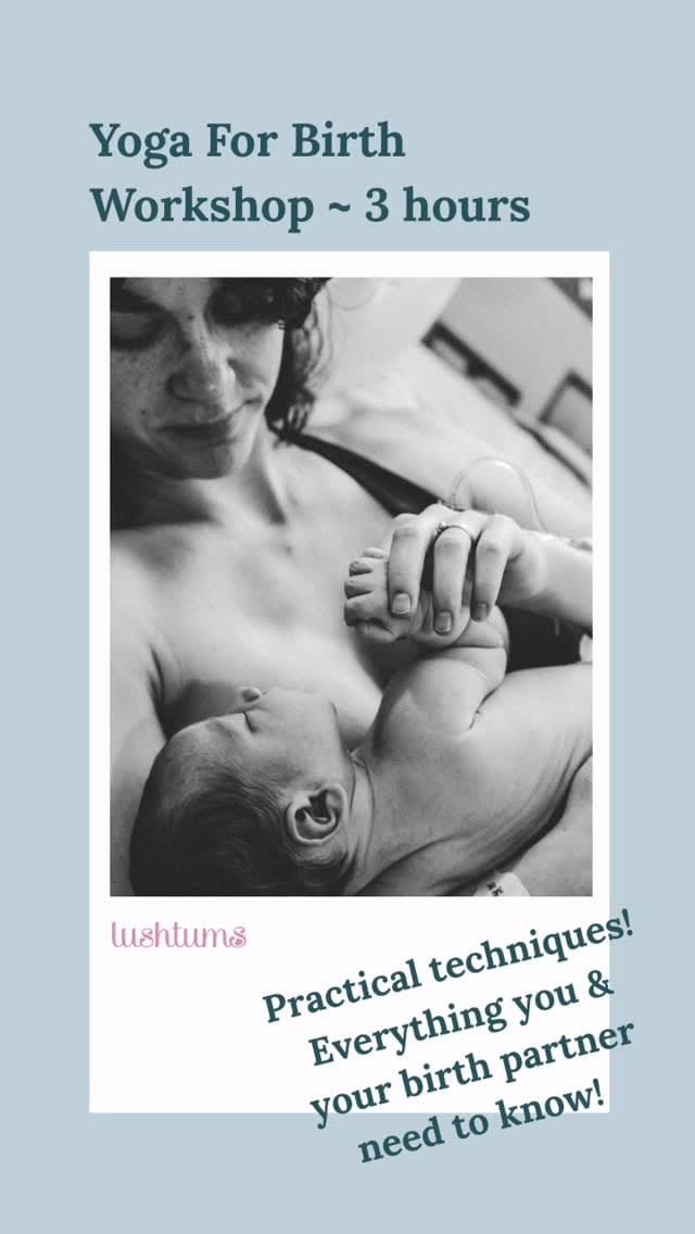 Post 5 by Clare Maddalena ~ Yoga for Pregnancy on Instagram (video)