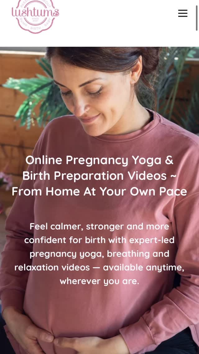 Post 2 by Clare Maddalena ~ Yoga for Pregnancy on Instagram (video)