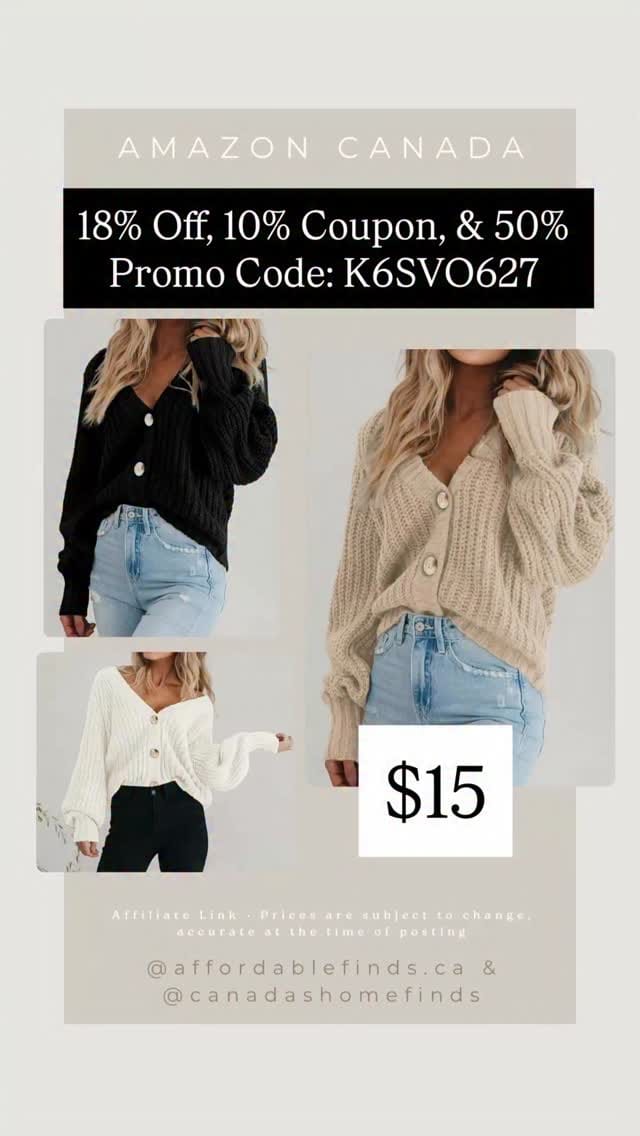 Post 7 by Canadas Best Amazon Finds on Instagram (video)