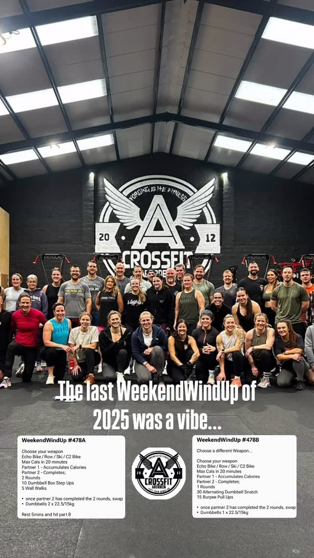 Post 7 by CrossFit Aberdeen on Instagram (video)