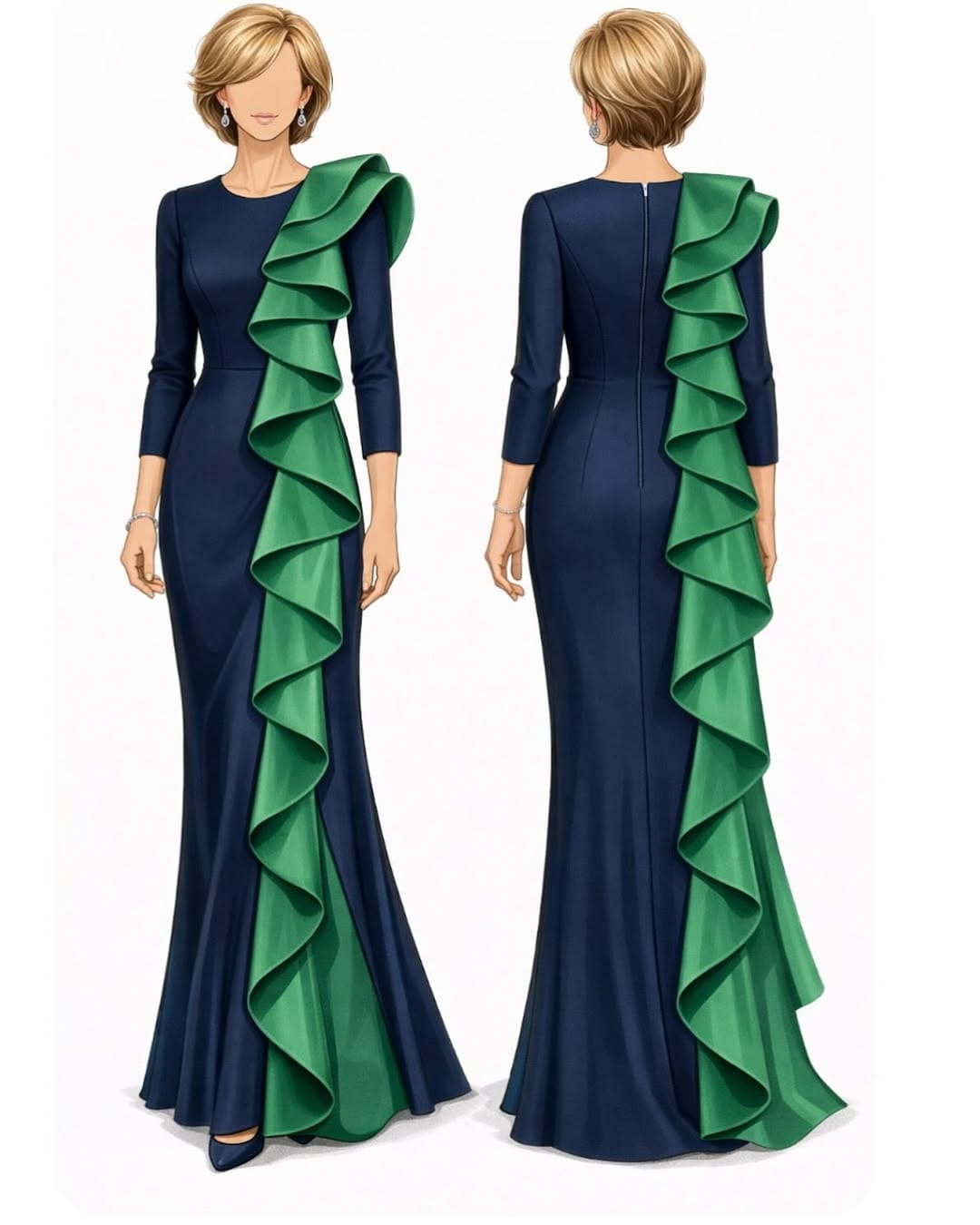 Post 3 by MAHA ABDUL fashion on Instagram (image)