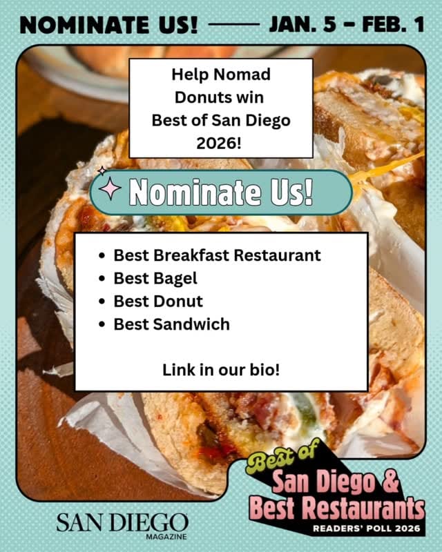 Post 5 by Nomad Donuts on Instagram (video)