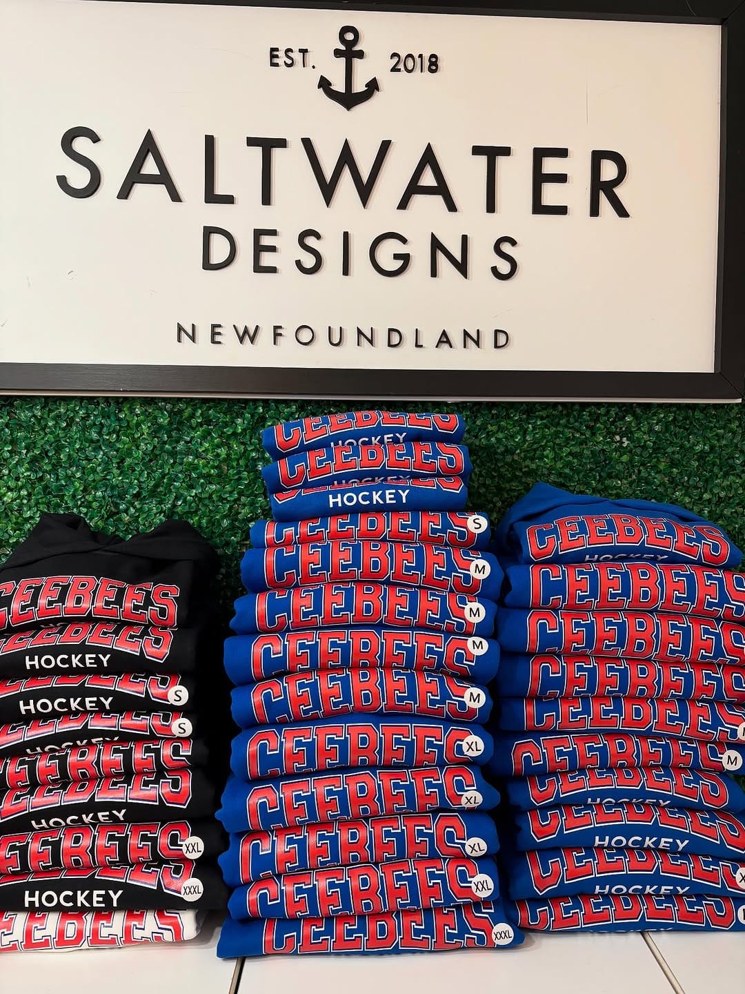 Post 4 by NEWFOUNDLAND APPAREL | CUSTOM DESIGNS on Instagram (carousel)