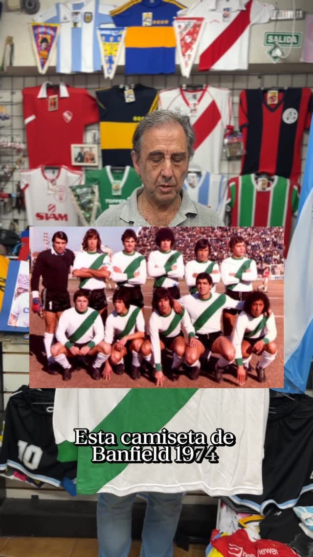Post 2 by Camisetas retro de fútbol on Instagram (video)