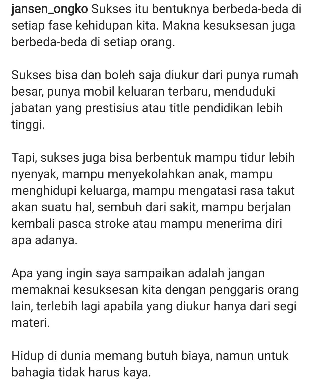 Post 10 by Jansen Ongko on Instagram (image)