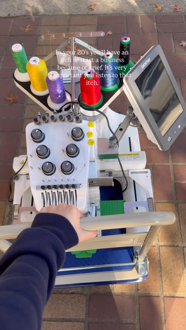Post 4 by Custom & Live Embroidery | Vancouver BC on Instagram (video)