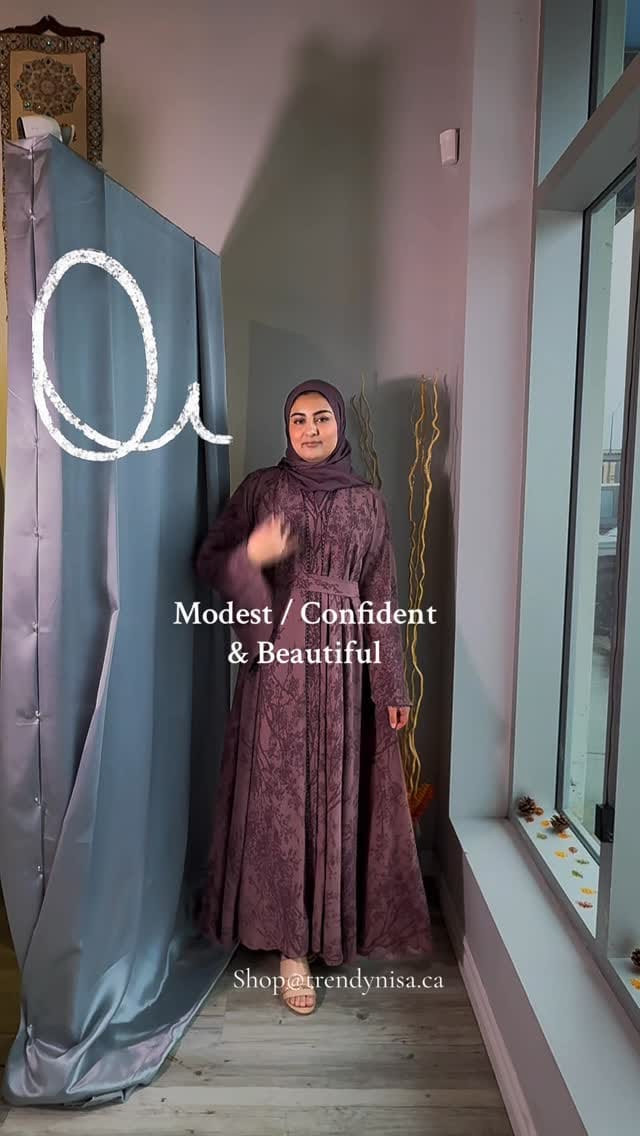 Post 5 by Trendy Nisa | Modest Wear on Instagram (video)