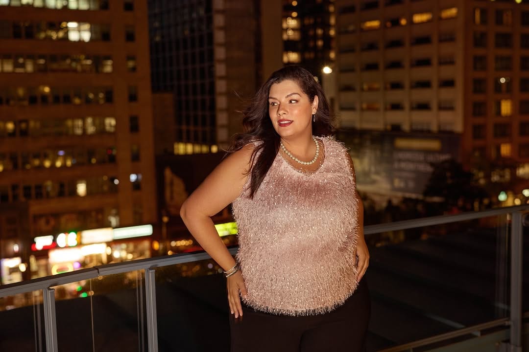 Post 8 by Claire France : mode taille plus on Instagram (image)