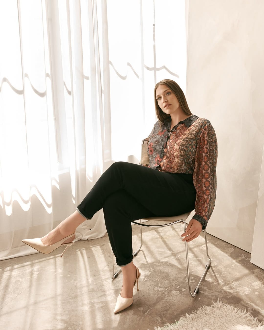 Post 5 by Claire France : mode taille plus on Instagram (image)