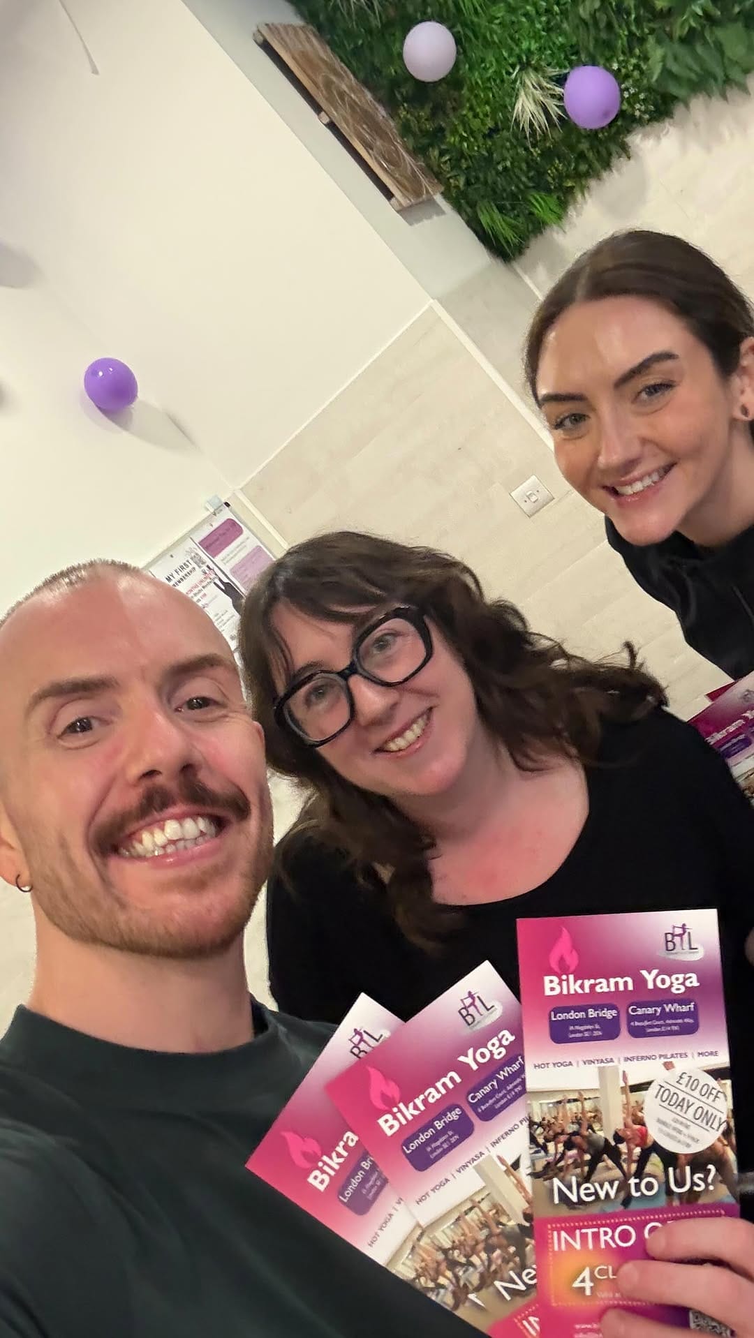 Post 1 by Bikram Yoga London on Instagram (video)