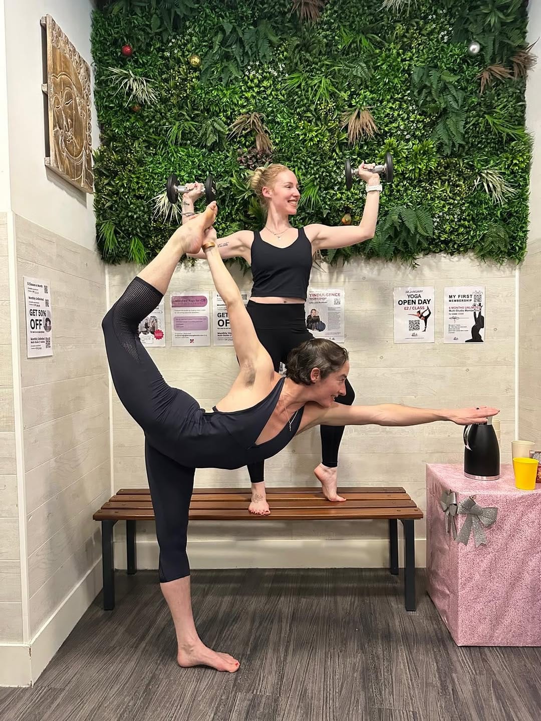 Post 8 by Bikram Yoga London on Instagram (carousel)