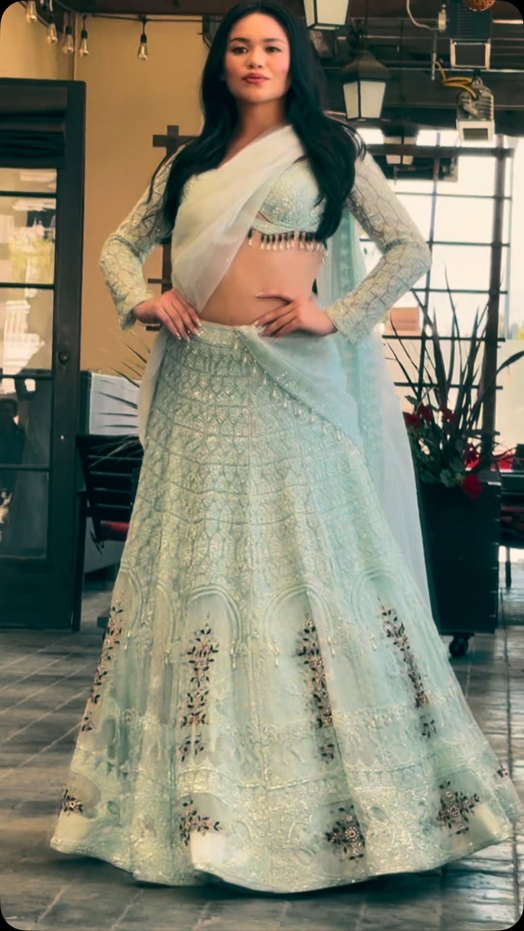 Post 3 by Parvesh Jai’s Bridal on Instagram (video)