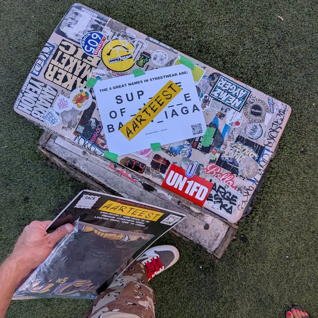 Post 3 by Aarteest | Hand-Drawn Streetwear art by HH on Instagram (carousel)