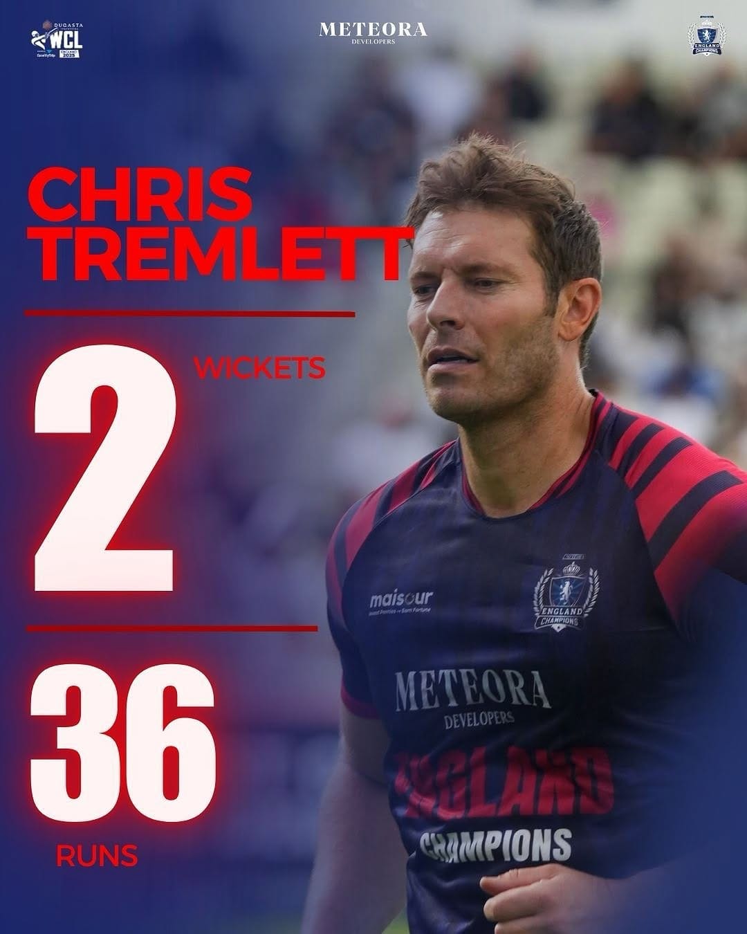 Post 8 by Chris Tremlett on Instagram (image)