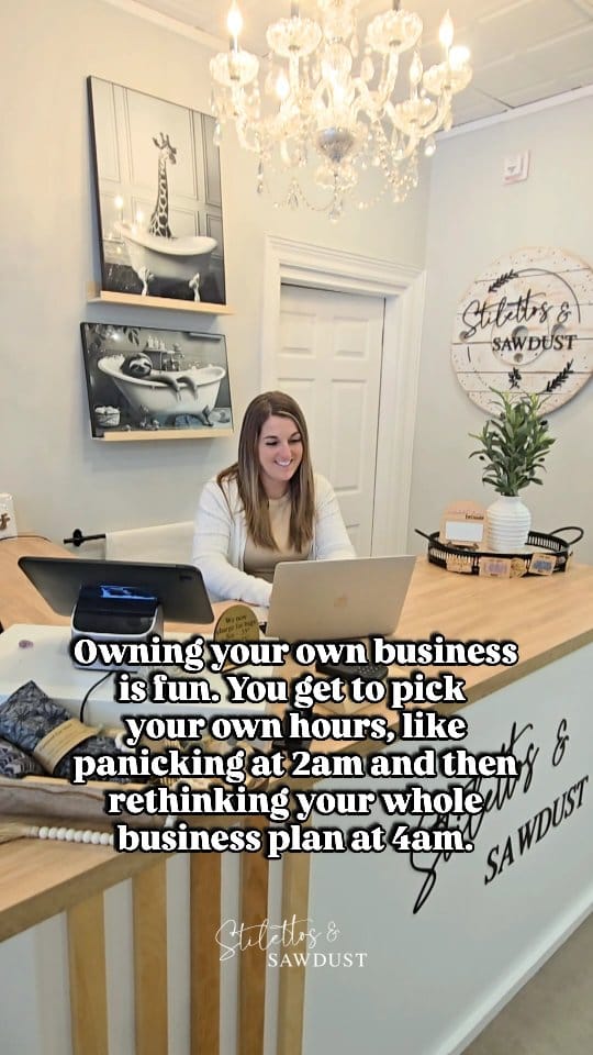 Post 5 by Stilettos & Sawdust on Instagram (video)