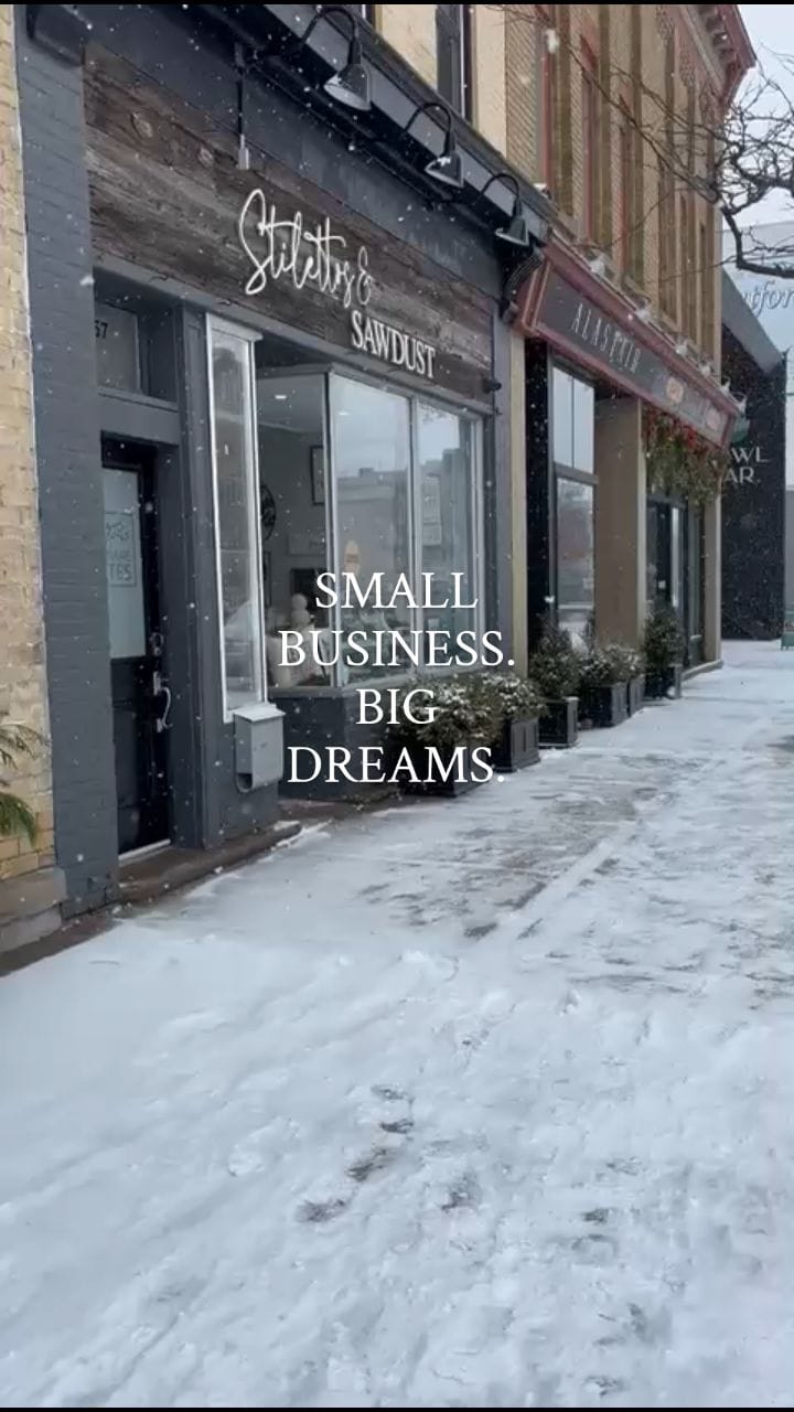 Post 1 by Stilettos & Sawdust on Instagram (video)