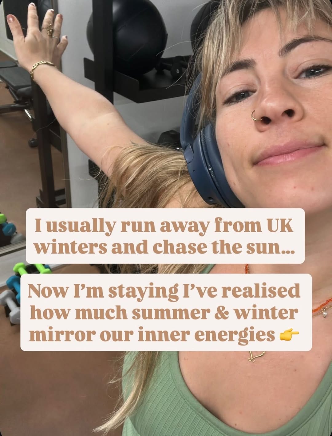 Post 7 by Cat ~ Yoga Teacher, Retreat Holder & Women’s Holistic Coach on Instagram (carousel)
