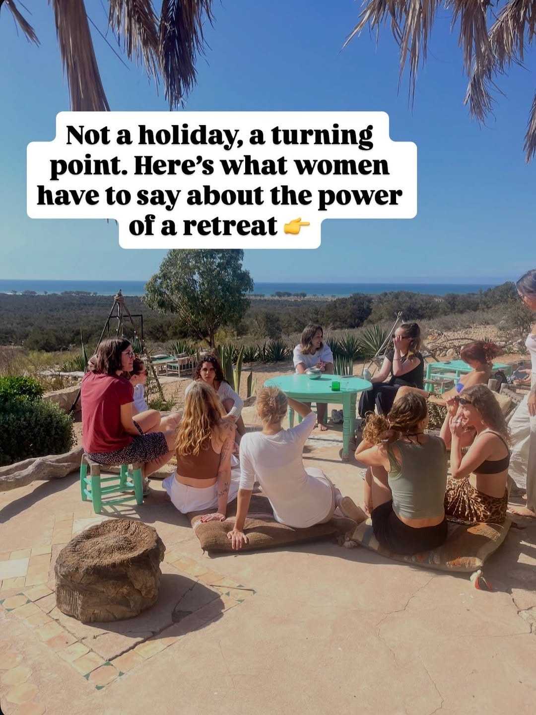 Post 2 by Cat ~ Yoga Teacher, Retreat Holder & Women’s Holistic Coach on Instagram (carousel)