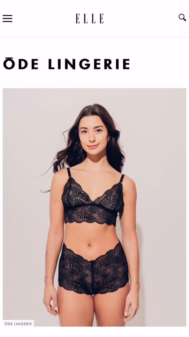 Post 2 by ÔDE Lingerie on Instagram (video)