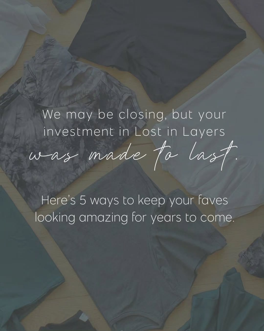 Post 6 by LOST IN LAYERS on Instagram (carousel)