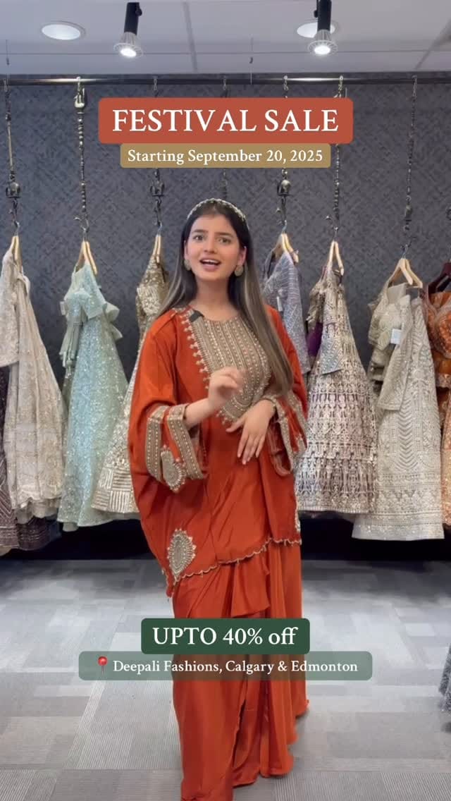 Post 9 by Deepali Fashions on Instagram (video)