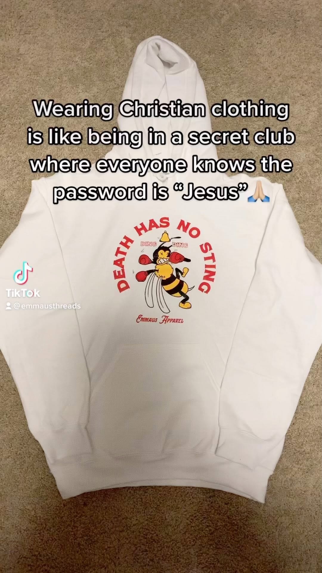 Post 9 by Emmaus Apparel | Christian Streetwear Brand on Instagram (video)