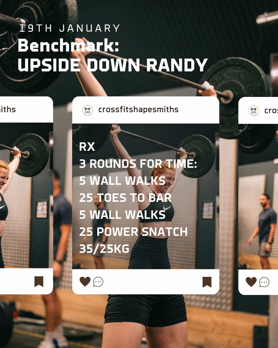 Post 1 by CrossFit® Gym, Clapham, London on Instagram (image)
