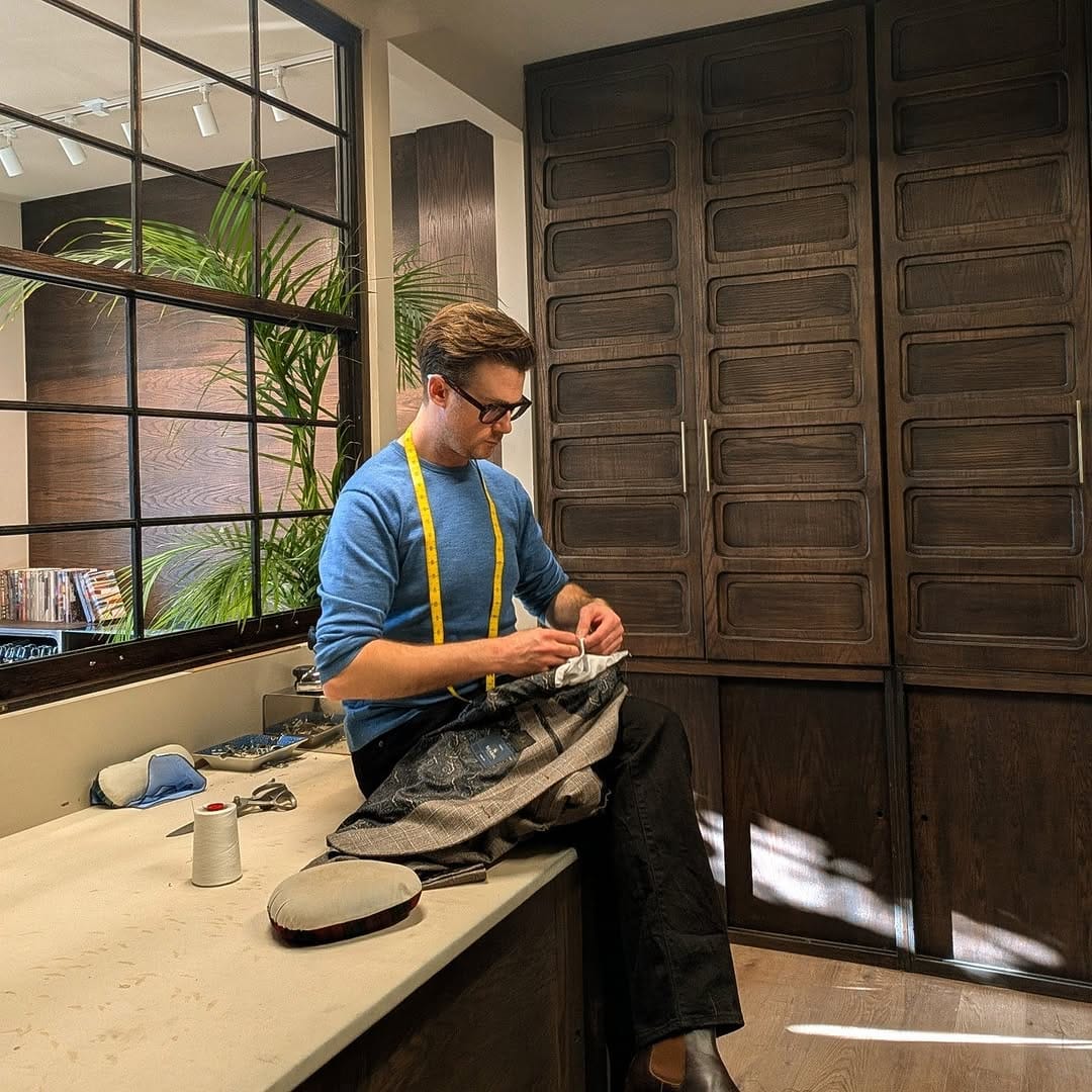 Post 3 by Calvin Butts |Calgary's Tailor on Instagram (image)
