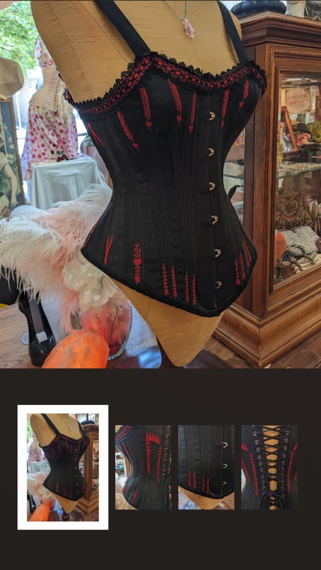 Post 8 by Lace Embrace Atelier  |  Corsets & Couture - EST 1997 on Instagram (video)