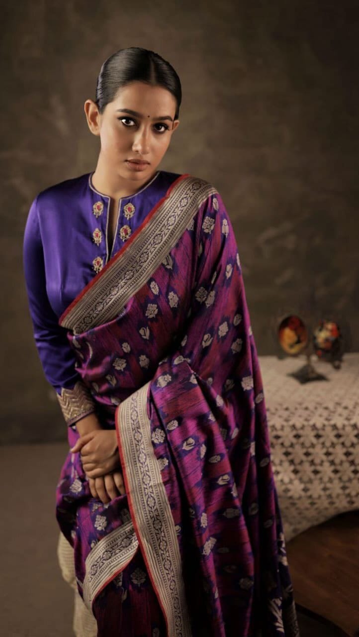 Post 10 by Kajavarnam | Sarees And Fabrics on Instagram (video)