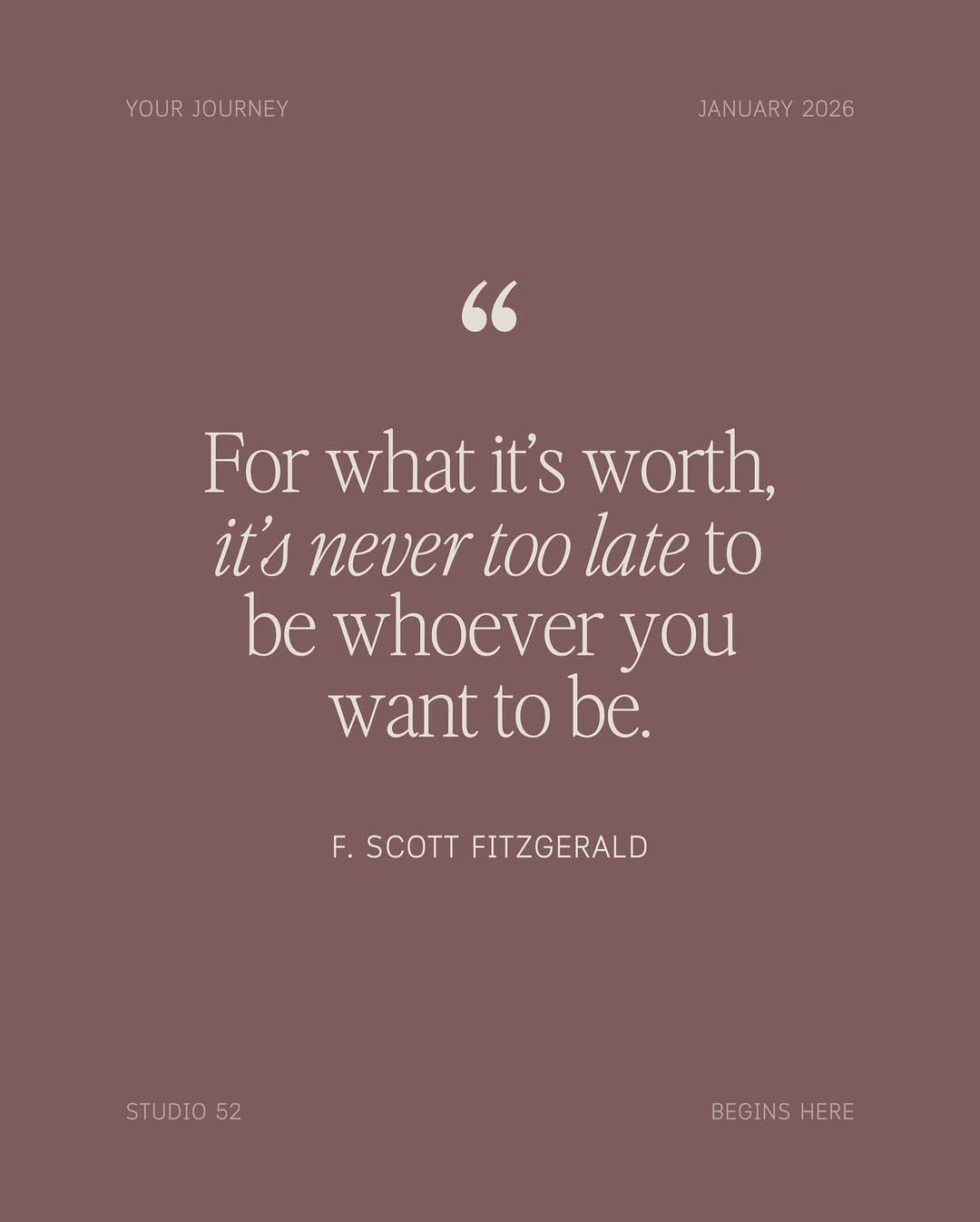 Post 8 by Studio 52 on Instagram (image)