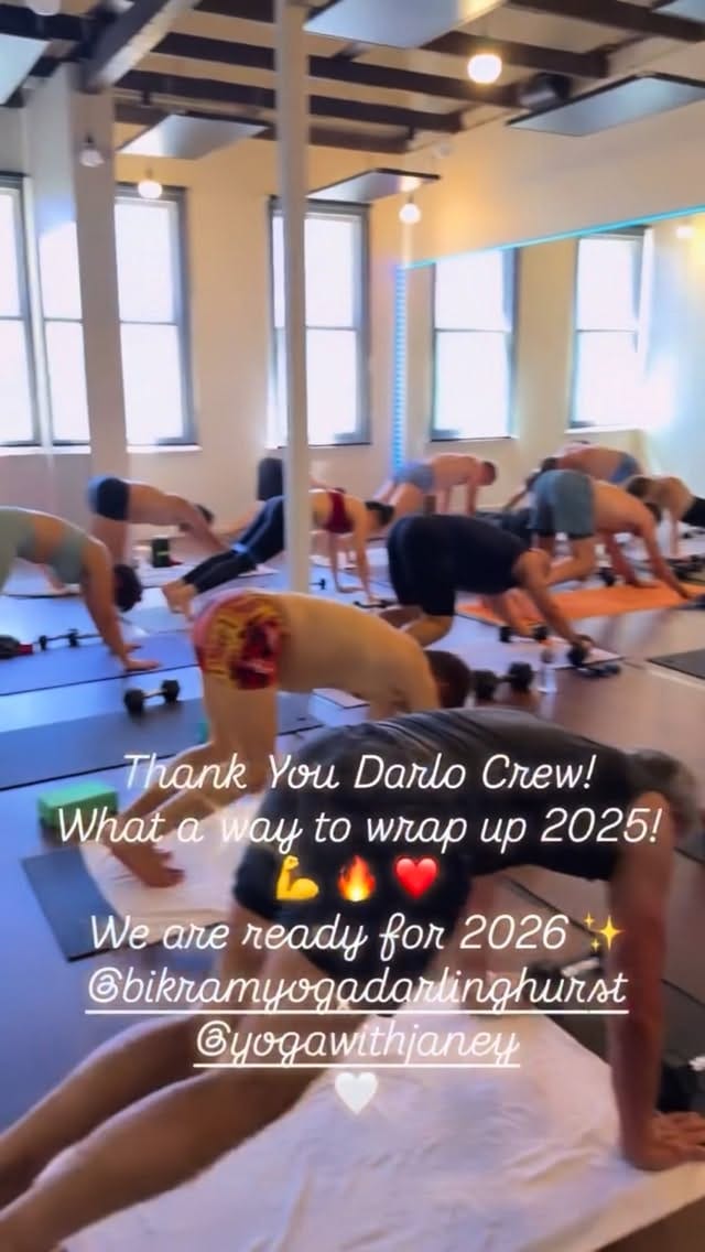 Post 1 by Bikram Yoga Darlinghurst on Instagram (video)