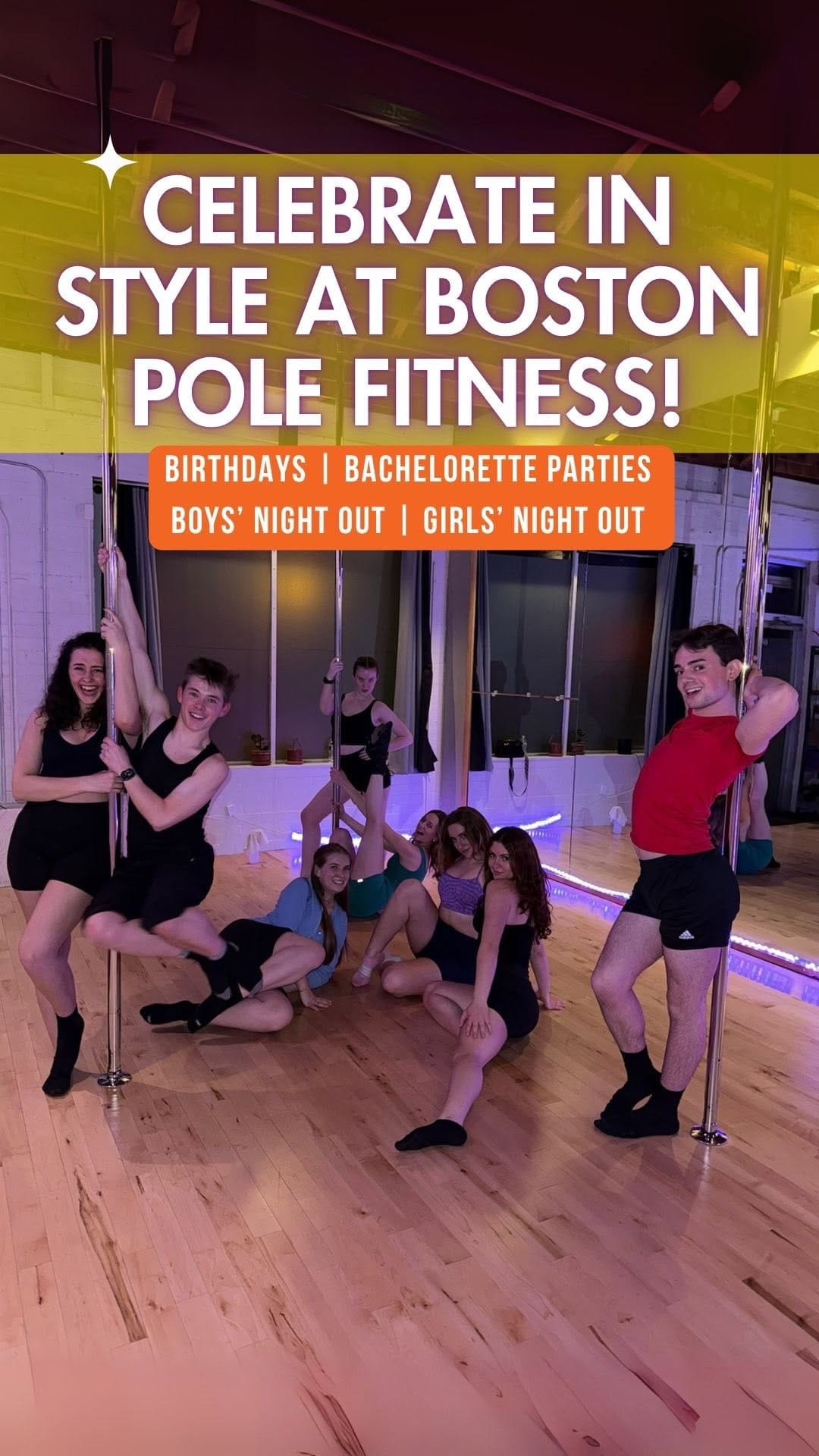 Post 9 by Boston Pole Fitness on Instagram (video)