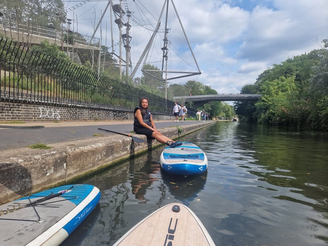 Post 8 by Paddleboarding London on Instagram (image)