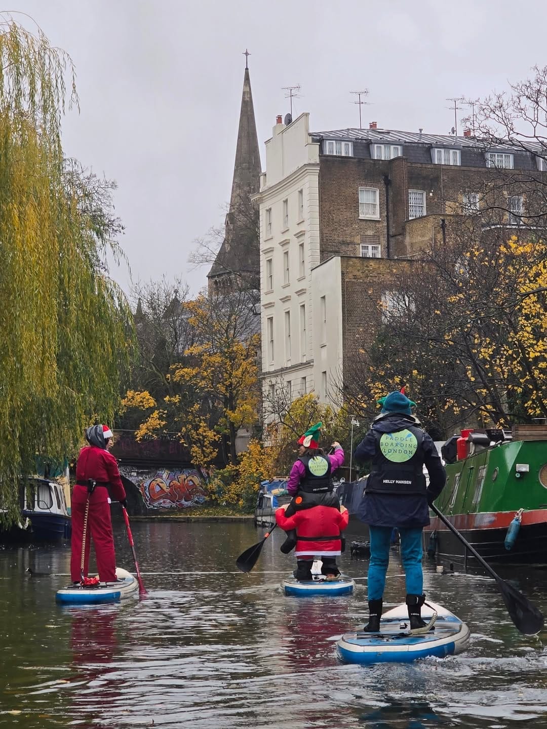 Post 2 by Paddleboarding London on Instagram (carousel)
