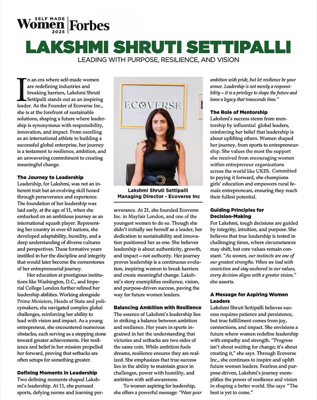 Post 1 by Lakshmi Shruti Settipalli on Instagram (image)